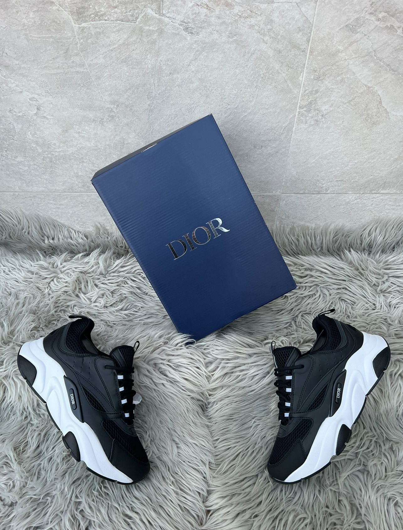 Dior B22 Negro/Blanco