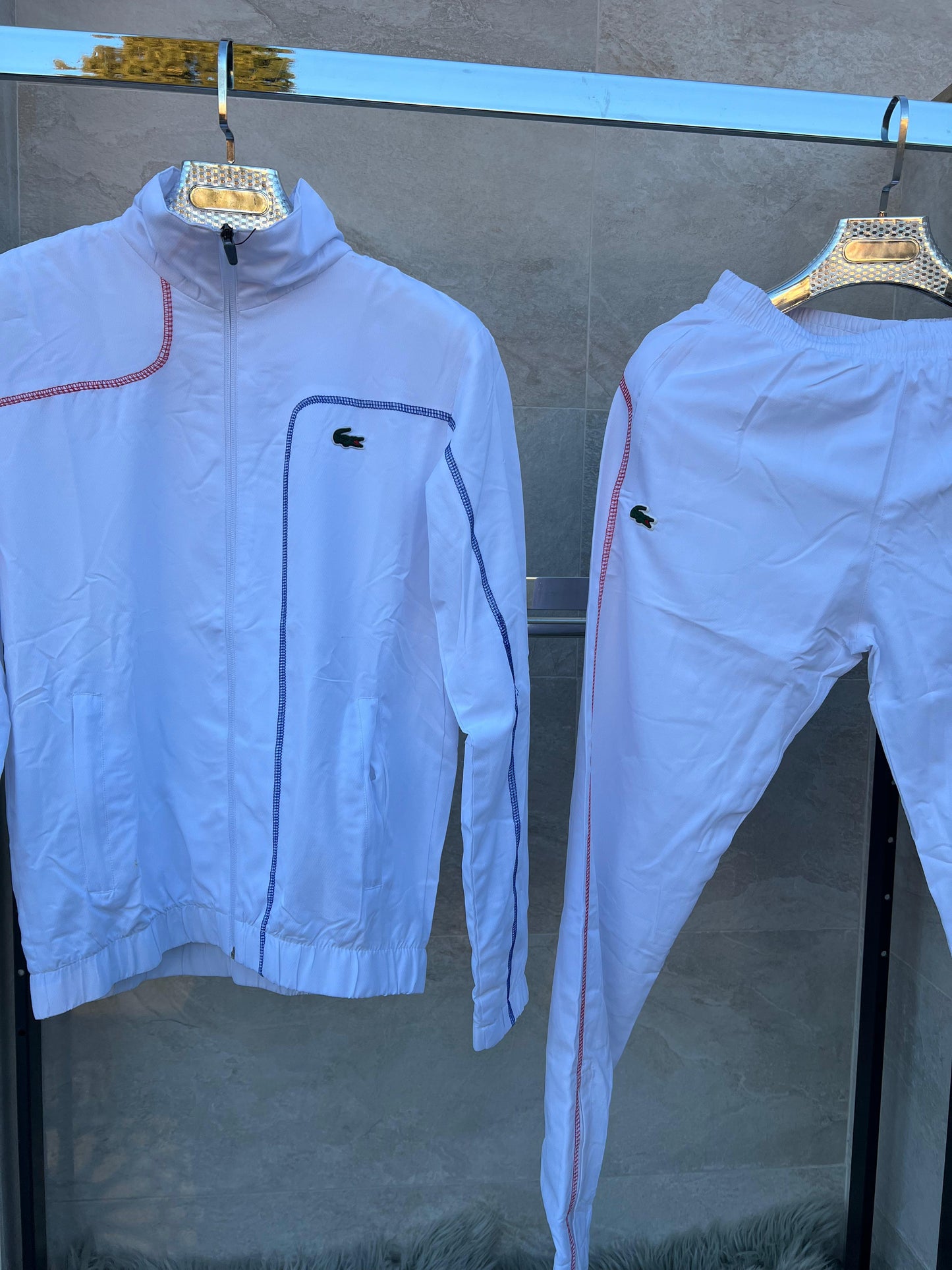 Chandal Lacoste G5 blanco - Mi tienda