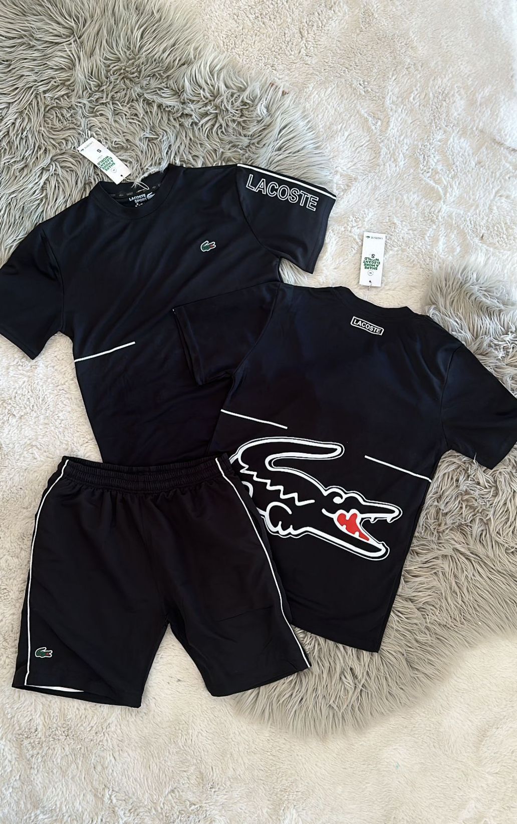 Conjunto verano top Lacoste