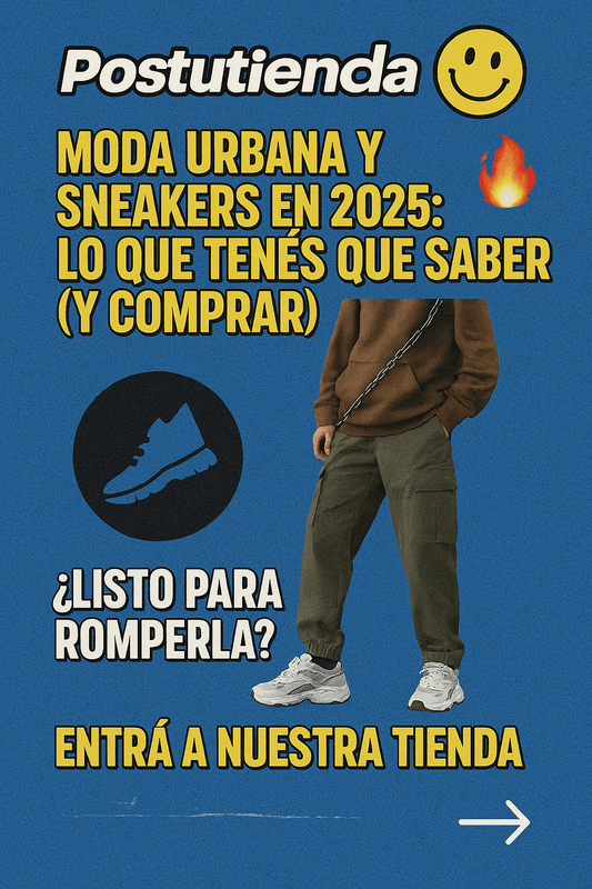 👟 Moda Urbana y Sneakers en 2025: Lo que Tenés que Saber (y Comprar) - Postu Tienda