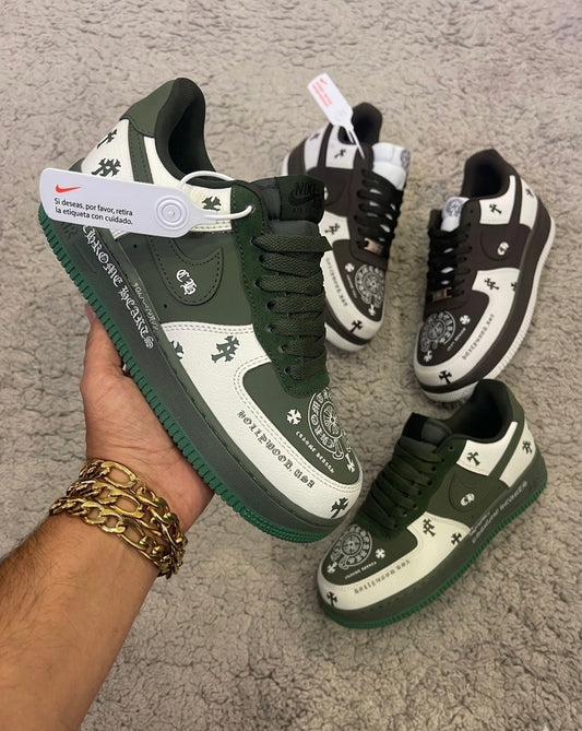 Nike Air Force Chrome Hearts