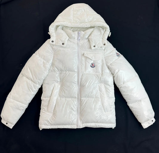 Abrigo Moncler blanco