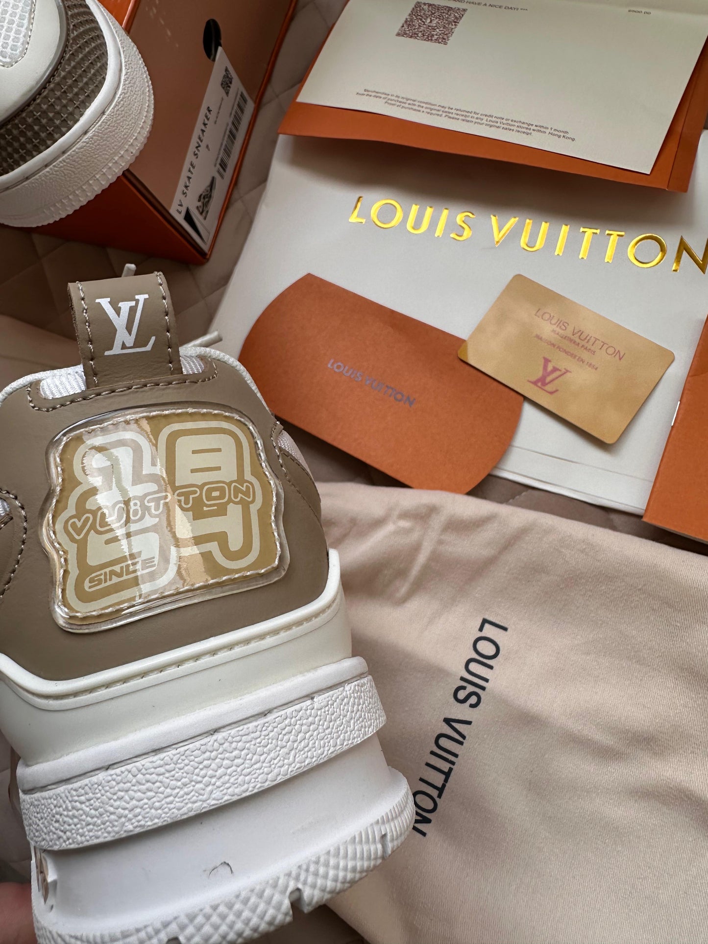 Louis Vuitton LV Skate Beige
