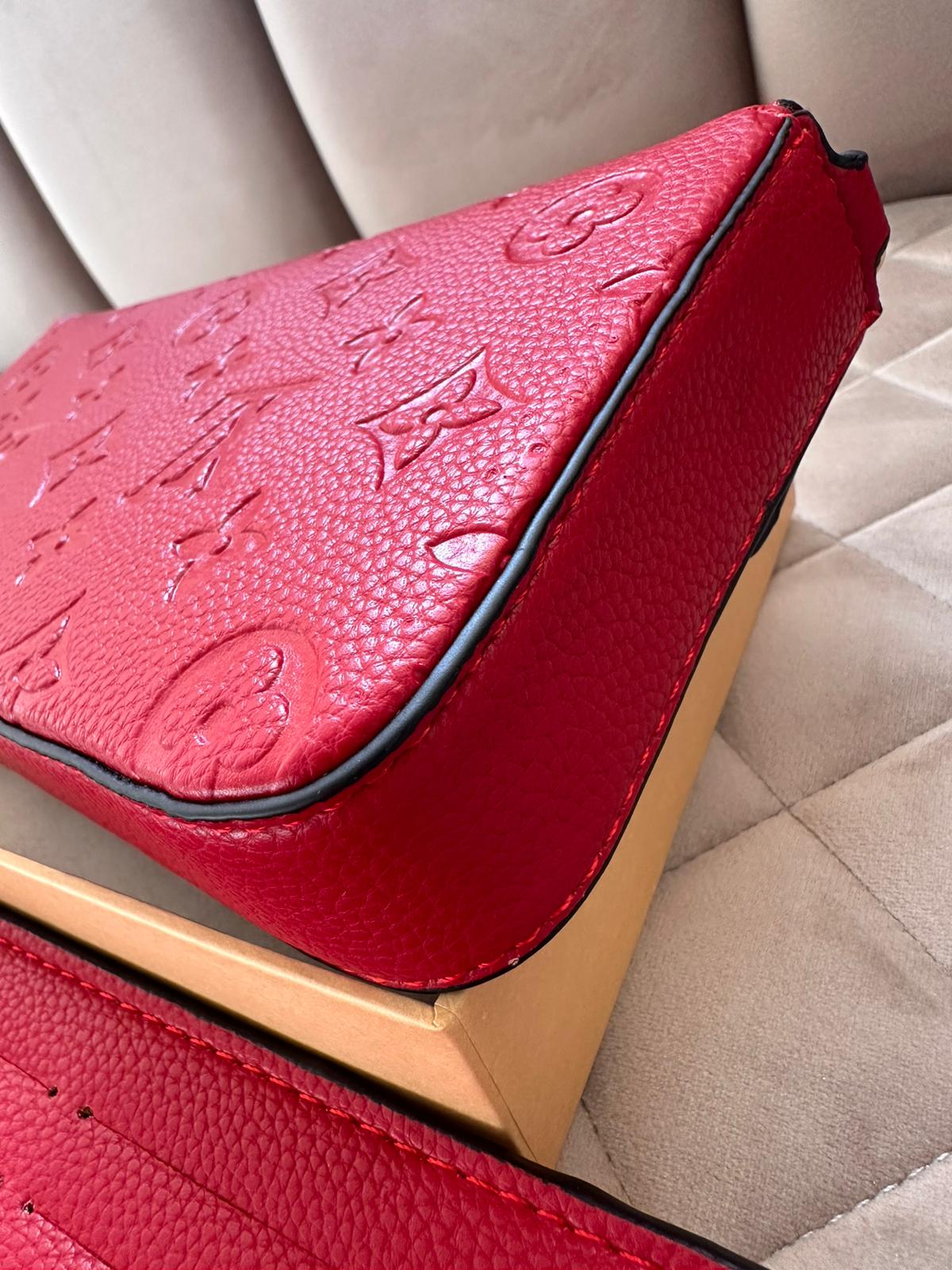 Bolso Louis Vuitton Félicie Rojo