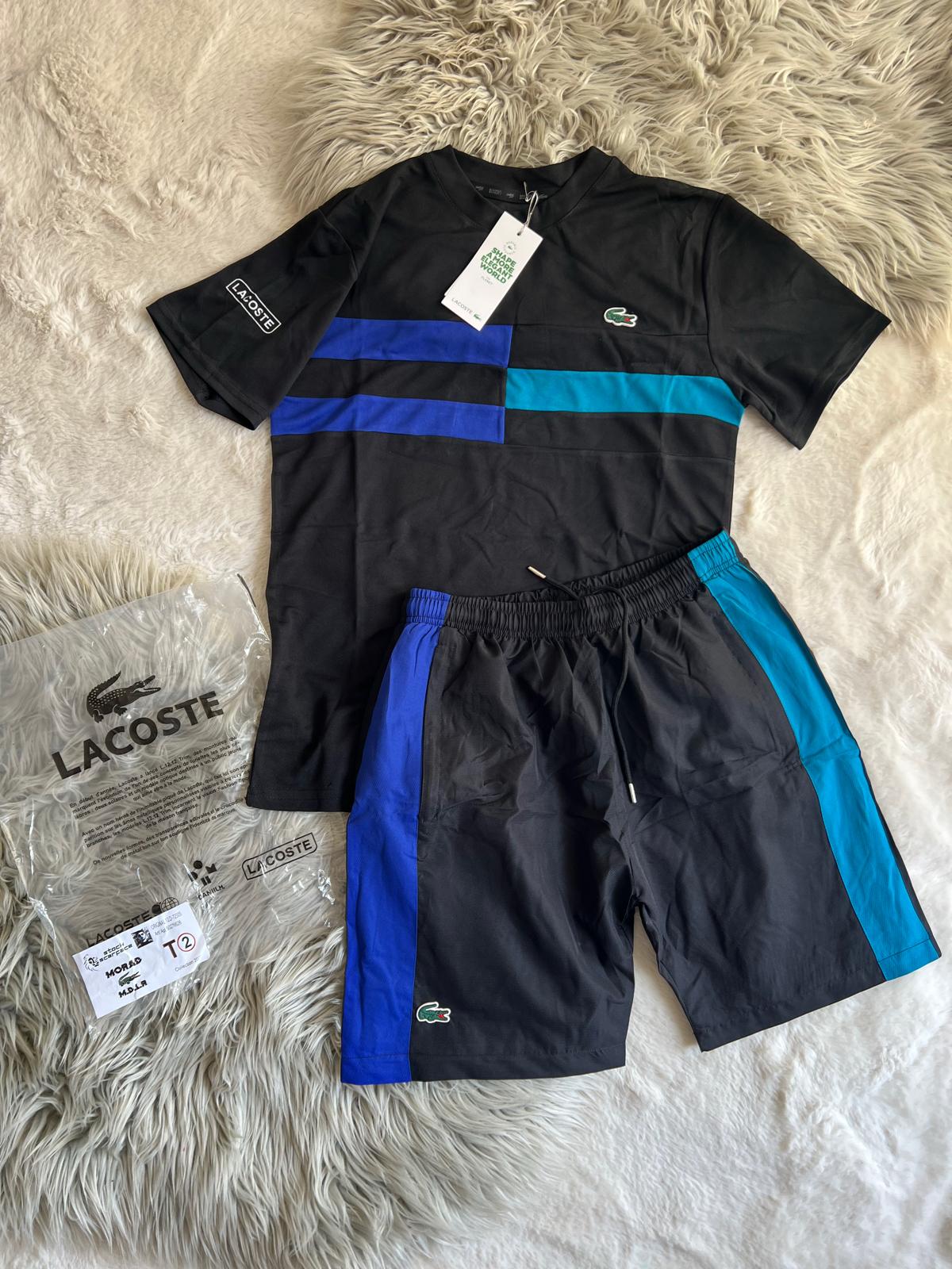 Conjunto Verano Lacoste tricolor - Postu Tienda