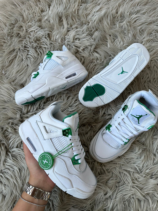 Jordan 4 Methallic Green